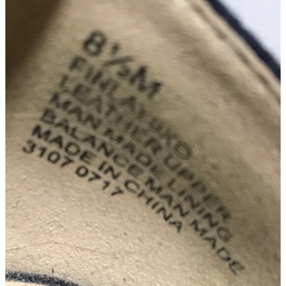 Nine West Etta Shoes Heels Pumps 8 1/2 Navy Blue Point Toe Suede Leather - Picture 11 of 14